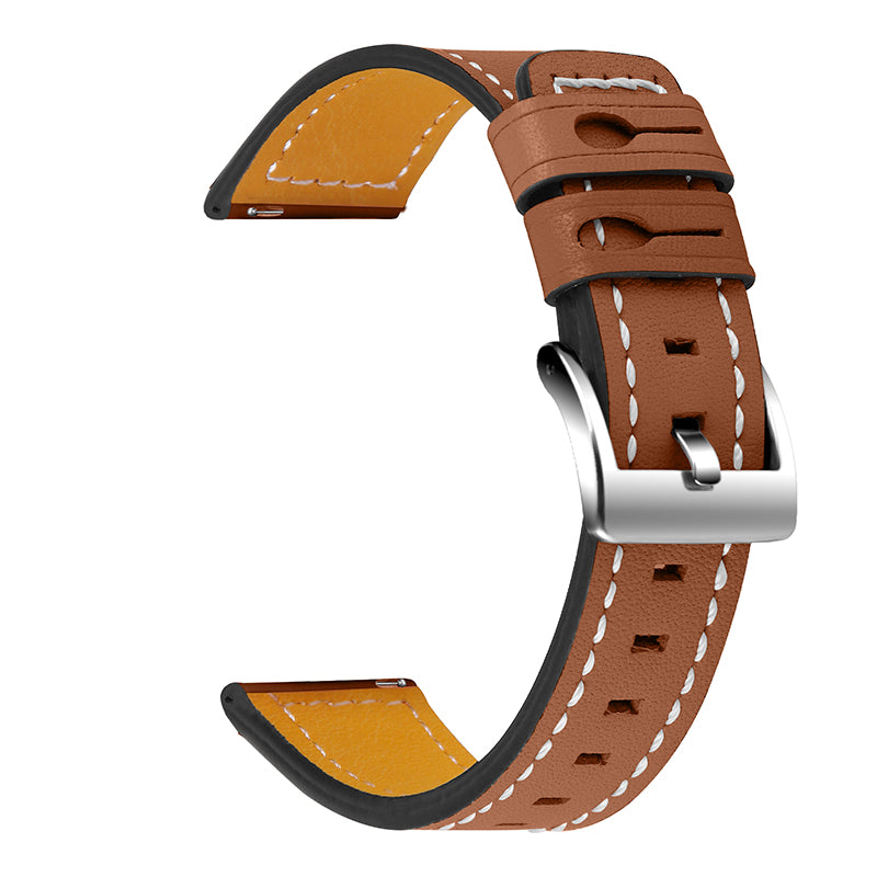 For Garmin Vivoactive 3 Vivoactive 3 Music Venu 20mm Watch Strap Cowhide Leather Wrist Band Replacement Watchband For Garmin Vivoactive 3 Vivoactive 3 Music Venu 20mm Watch Strap Cowhide Leather Wrist Band Replacement Watchband